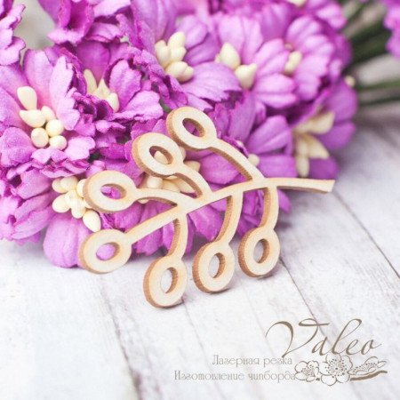 Чіпборд Valeo Гілочка 27*44мм V2548