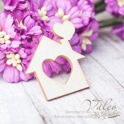 Чіпборд Valeo Будиночок 35*34мм V2562