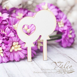 Чіпборд Valeo Кульки 35*44мм V2564