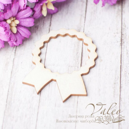 Чипборд Valeo Медаль 33*44мм V2568