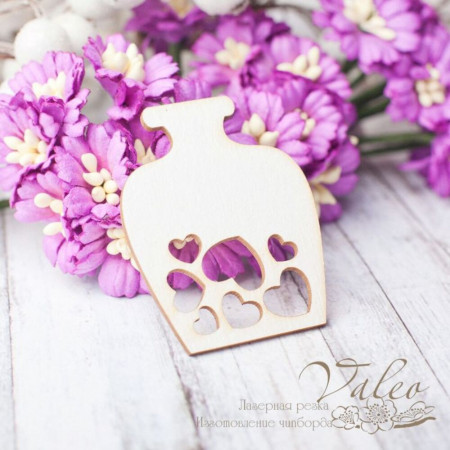 Чіпборд Valeo Ваза 37*47мм V2581