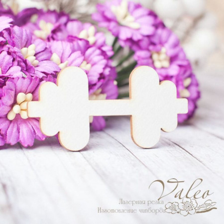 Чіпборд Valeo Гантеля 41*41мм V2546