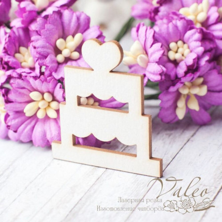 Чіпборд Valeo Тортик 34*36мм V2579