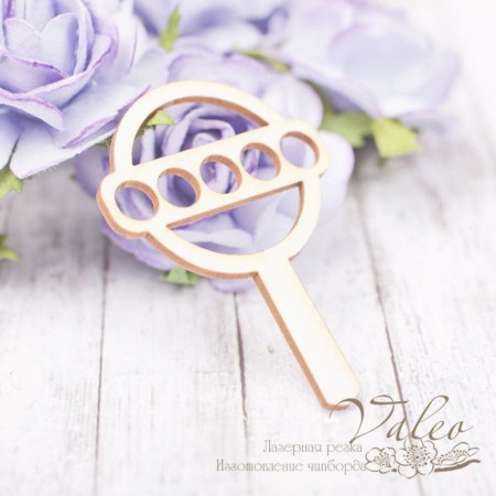 Чіпборд Valeo Брязкальце 34*48мм V2232