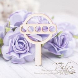 Чіпборд Valeo Брязкальце 34*48мм V2232