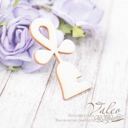 Чіпборд Valeo Брязкальце 23*41мм V2240